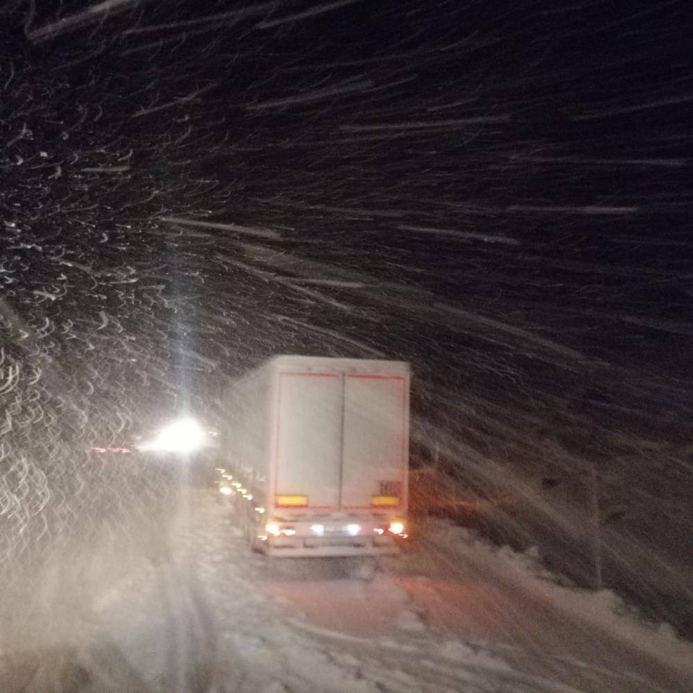 Konya’da nefesler tutuldu! Kar yağışına artık saatler var 7